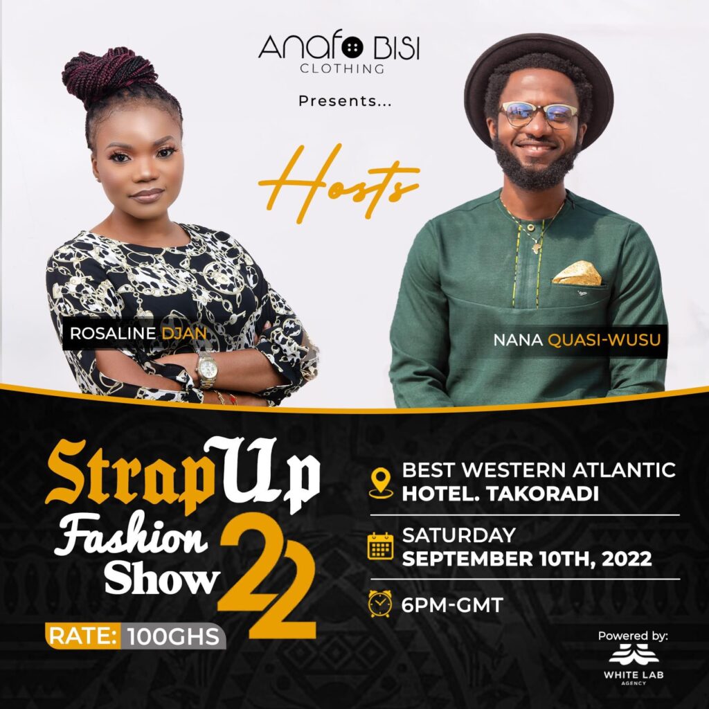 Nana Quasi-Wusu “Run’s” from the Runway to host Strap Up Fashion Show 2022