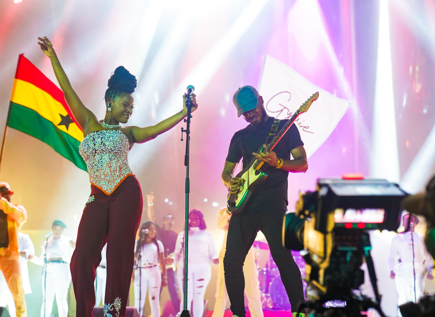 Gyakie Puts On An Amazing Live Performance At The Global Citizen Festival, Accra    