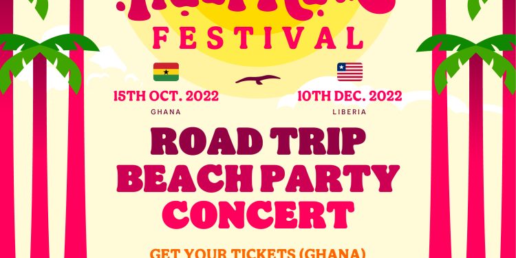 Africa’s biggest beach festival 'Tidal Rave' is back this October in Ghana & Liberia in December