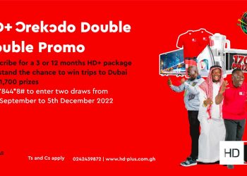 Enjoy live matches In HD this football season and win 1,700 prizes including trips to Dubai with the HD+ ‘Ɔrekɔdo Double Double’ Promo  