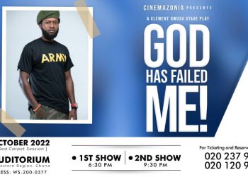 Nana Quasi-Wusu to feature in his 3rd stage play “God Has Failed Me”