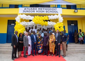 10 Communities in Ellembelle District benefit from OCTP School Infrastructure Project by Eni Ghana and Partners
