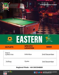 YFM officially launches the National Pool Tournament