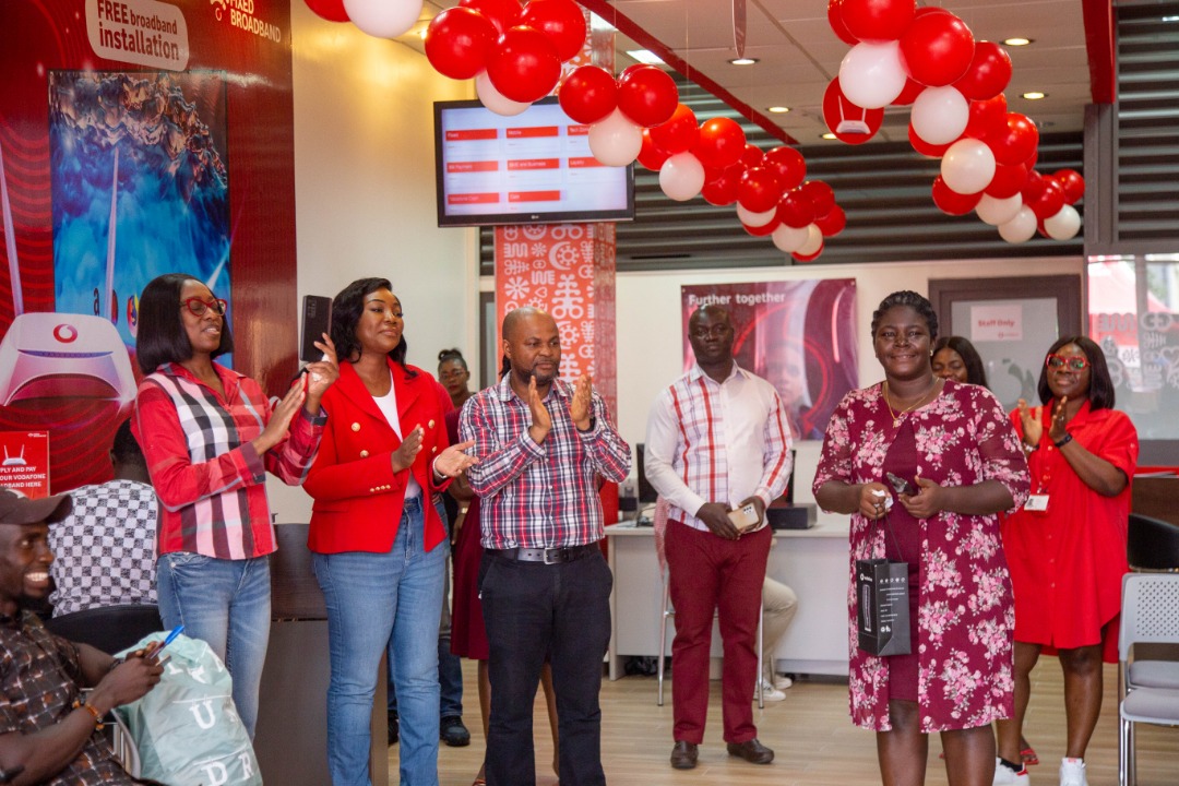 Vodafone Opens New Retail Shop in Accra Mall to offer convenience and enhanced services for customers