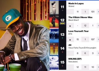 Black Sheirf's 'The Villain I Never Was' debuts 12th on Billboard chart