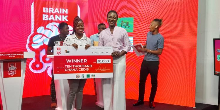 Naa Shika unseats Francis Hagan reigning Champion to emerge winner of #BrainbankOnY