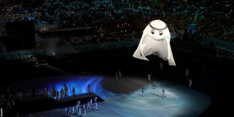 #WorldCupOnY: Morgan Freeman and Jung Kook star in glitzy opening ceremony