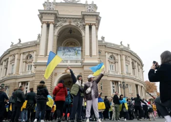 Ukrainian City of Kherson Liberated