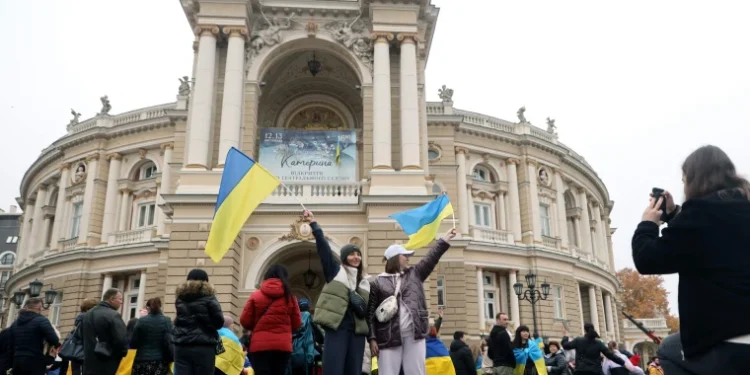 Ukrainian City of Kherson Liberated