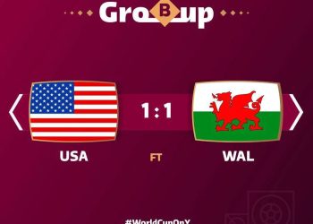 #WorldCupOnY: Bale secures a point for Wales against USA