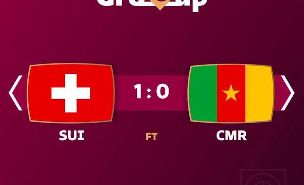 #WorldCupOnY: Embolo stun Cameroon to hand Switzerland victory
