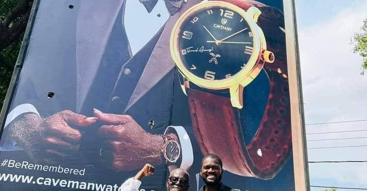 Caveman Watches honours the Legendary Fred Amugi's birthday wish