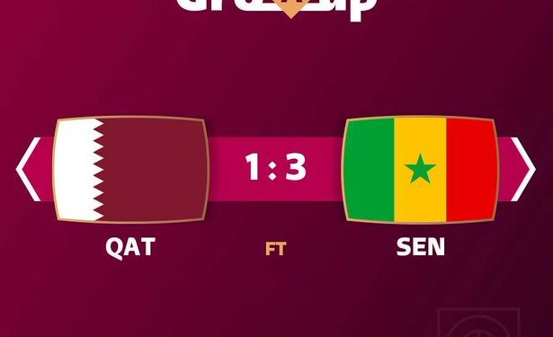 #WorldCupOnY: Senegal records first win after emphatic victory over Qatar