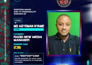YFM’s Mo Ageyeman Nyame caps off WRTP nomination