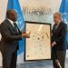 UN Sec-Gen receives Black Stars shirts