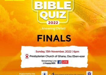 Finals of Happy Bible Quiz scheduled for November 13