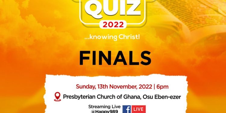 Finals of Happy Bible Quiz scheduled for November 13