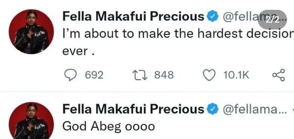 Social Media raging with Medikal and Fela Makafui online commotion