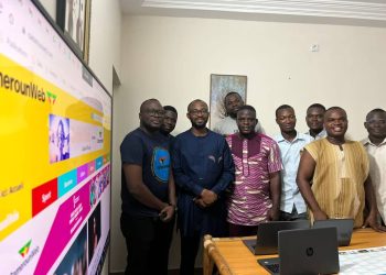 : Participants and facilitators of the fact-check training in Lome, Togo