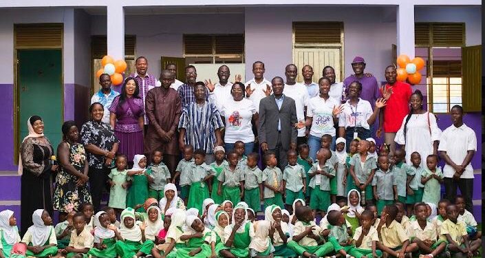 Hollard Ghana renovates Al-Waleed Kindergarten at Nima at a cost Of Ghc 200,000.