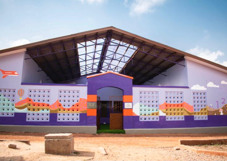 Hollard Ghana renovates Al-Waleed Kindergarten at Nima at a cost Of Ghc 200,000.