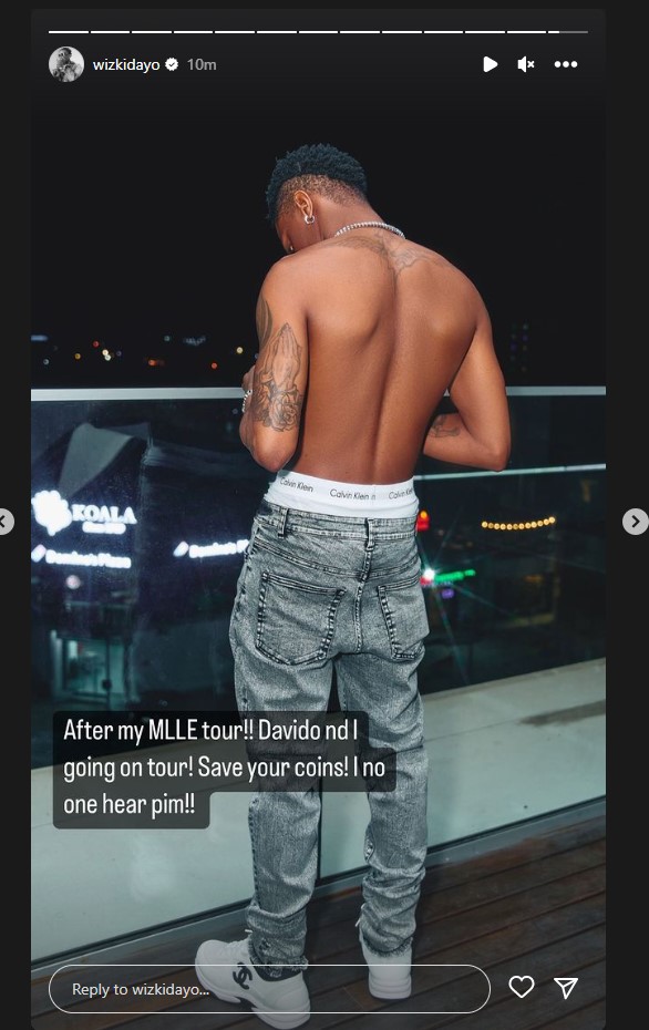 Wizkid, Davido feud finally over; duo set for 2023 joint tour