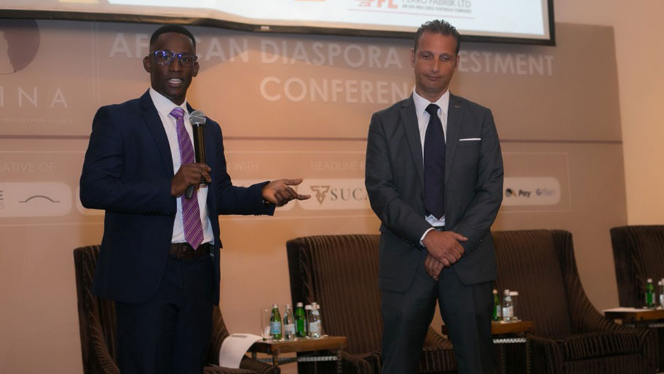 Mr. Isaac Preko Boateng, Chief of Staff to the CEO of SuCasa Properties Ghana (left) and Mr. Abdul Rahman Shehab, General Manager of SuCasa Properties Ghana.