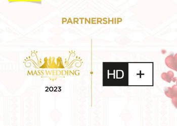 HD+ joins 2023 edition of the Happy FM Mass Wedding in grand ‘FeeliFeeli’ style