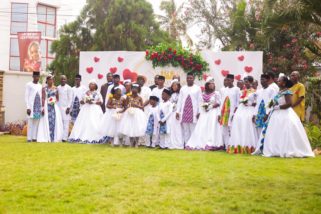Seven couples tie the knot at exquisite Happy FM Mass Wedding