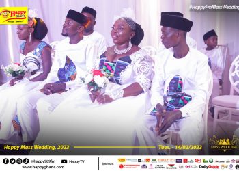 Picture Story: Happy FM goes bliss and glam with Val’s Day Mass Wedding