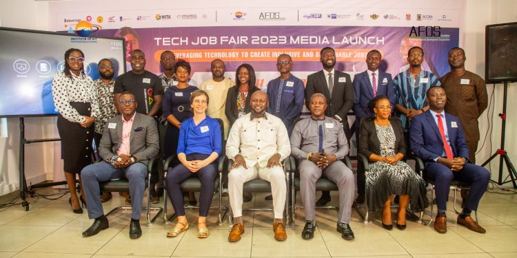 IIPGH, AFOS Foundation and partners launch Tech Job Fair (TJF) 2023