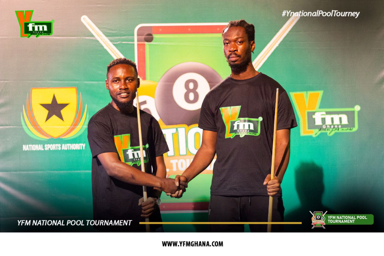 YFM National Pool Tournament: Frank defends title, takes home whopping Ghc10,000 after thrilling competition