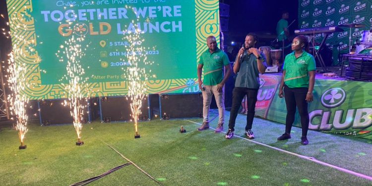 Accra Brewery launches new Club Beer campaign, ‘Together We’re Gold’