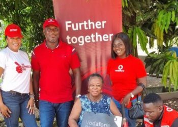 Vodafone Ghana celebrates Ghana’s 66th Independence Day with loyal customers in Ho