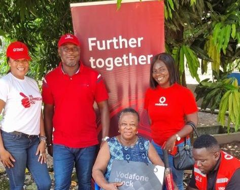 Vodafone Ghana celebrates Ghana’s 66th Independence Day with loyal customers in Ho