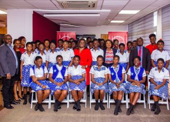 St. Mary’s students “Job Shadow” at Absa Bank