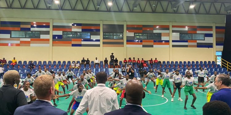NBA and US Second Gentleman Douglas Emhoff host historic "all-girls" basketball clinic in Ghana
