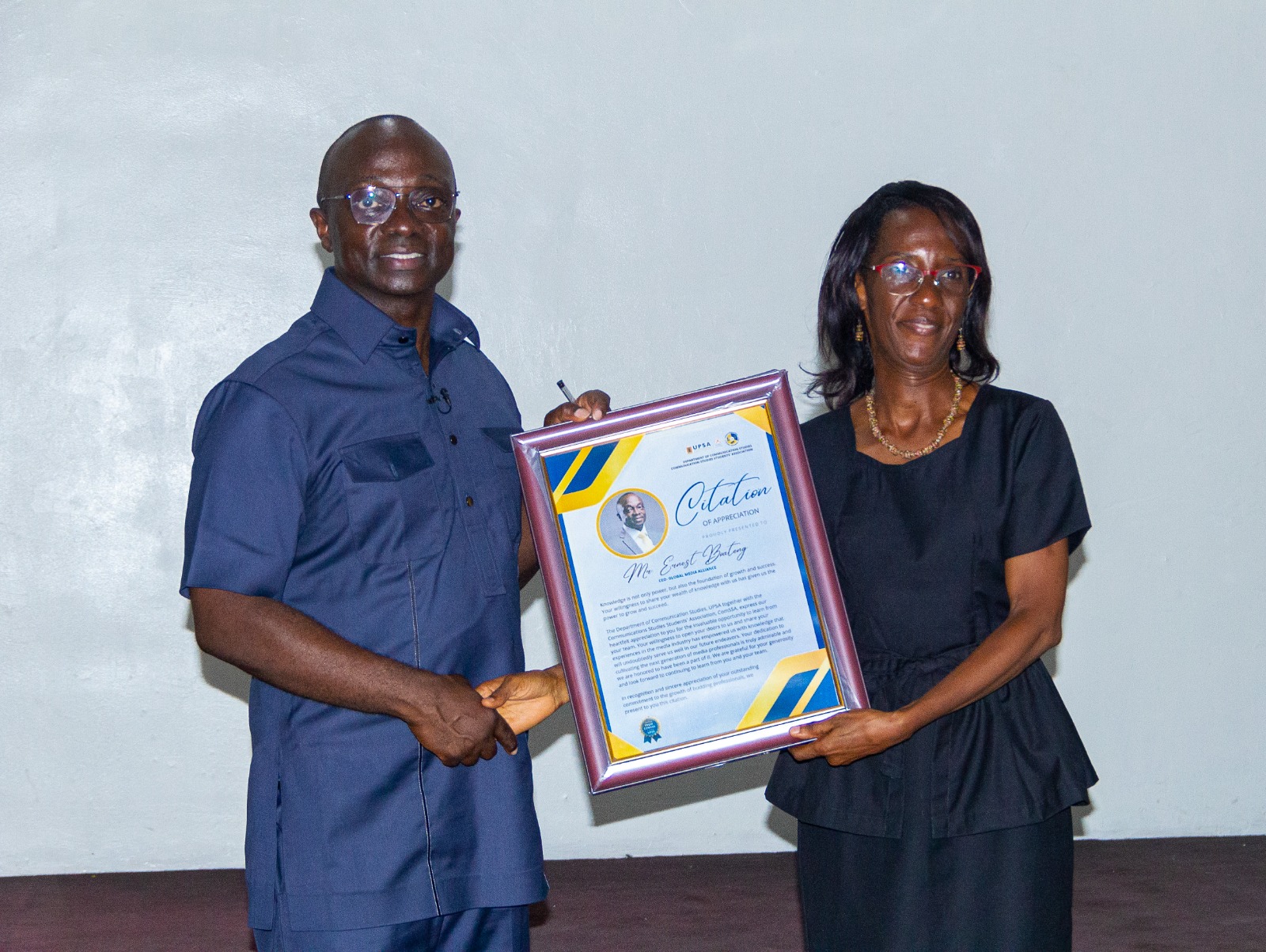 Think global, act local – CEO, Global Media Alliance inspires Ghanaian students