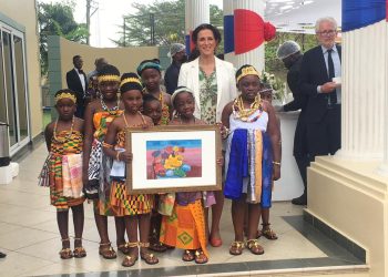 French Minister of State Zacharopoulou visits Lycée Français International d'Accra and Ecole Ronsard school