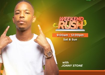 Jonny Stone takes charge of Weekend Rush show