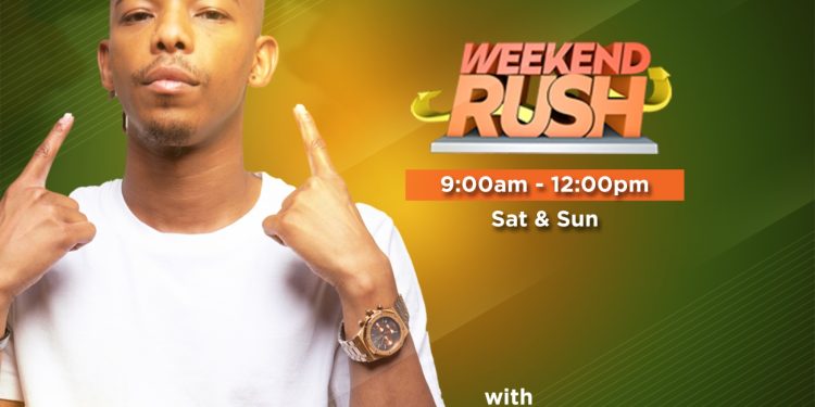 Jonny Stone takes charge of Weekend Rush show