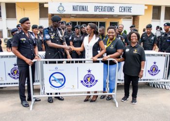 Pernod Ricard Ghana donates barricades to Ghana Police Service