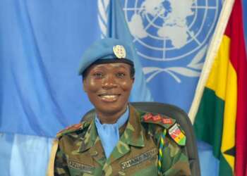 Ghanaian peacekeeper selected as United Nations Military Gender Advocate of the Year 2022