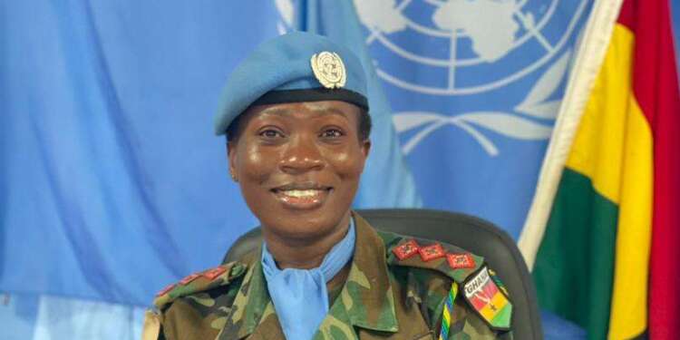 Ghanaian peacekeeper selected as United Nations Military Gender Advocate of the Year 2022