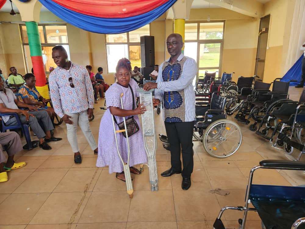 Ambassador Boateng donates to disability community in annual charity project