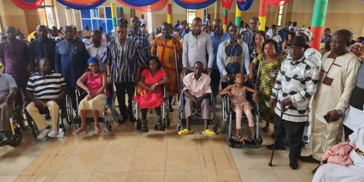 Ambassador Boateng donates to disability community in annual charity project