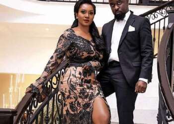 Tracy flaunts wedding ring, reiterates position as wife of Sarkodie