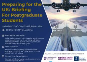 Graduate Guidance Group to hold pre-departure briefings for students headed to the UK