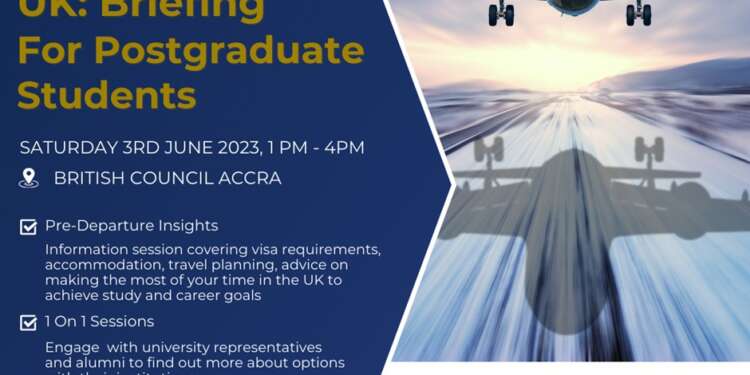 Graduate Guidance Group to hold pre-departure briefings for students headed to the UK
