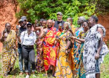 Pernod Ricard Ghana’s planting of 10000 trees begins at Moree